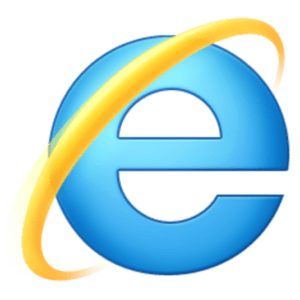 Как выглядит значок internet explorer